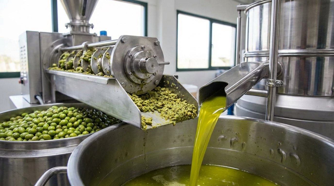 Fresh olive oil prepared for sensory tasting