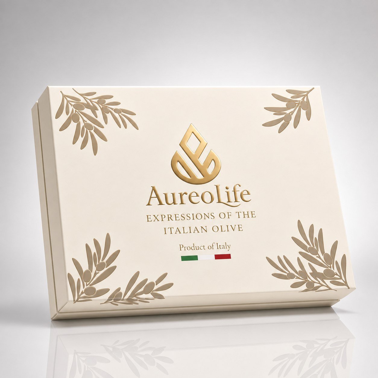 AureoLife luxury presentation box for retail and hospitality partners